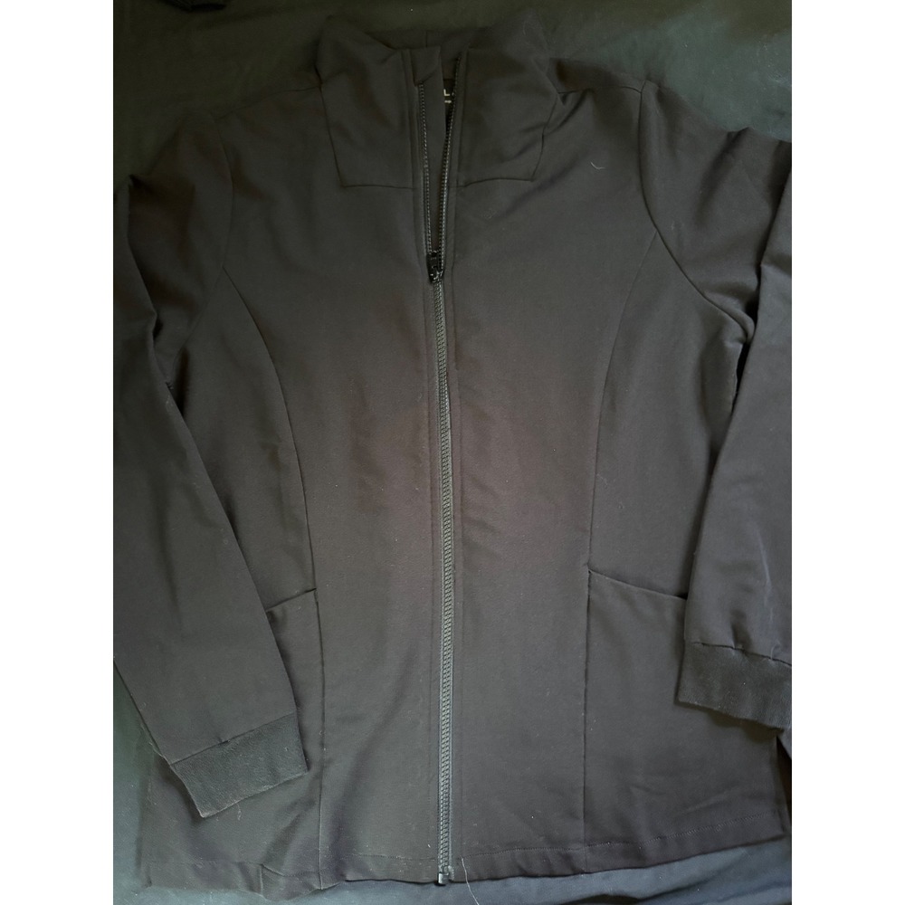Mandala Equa-Tek Scrub Jacket Black Full Zip Performance Small